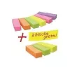 Post-it paginamarkeringen 670-6+3, 15 x 50 mm, sorti neon, 900 blad