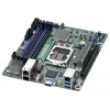 ASRock EC266D4ID-2T/X550 moederbord Intel C266 LGA 1700 Mini-ITX