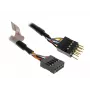 Interne USB-kabel Akasa EXUSBI-40 0,4 m USB 2.0 stekker