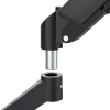 Maclean monitorbeugel, gasveer, 17-32, 2-10kg, zwart, MC-133