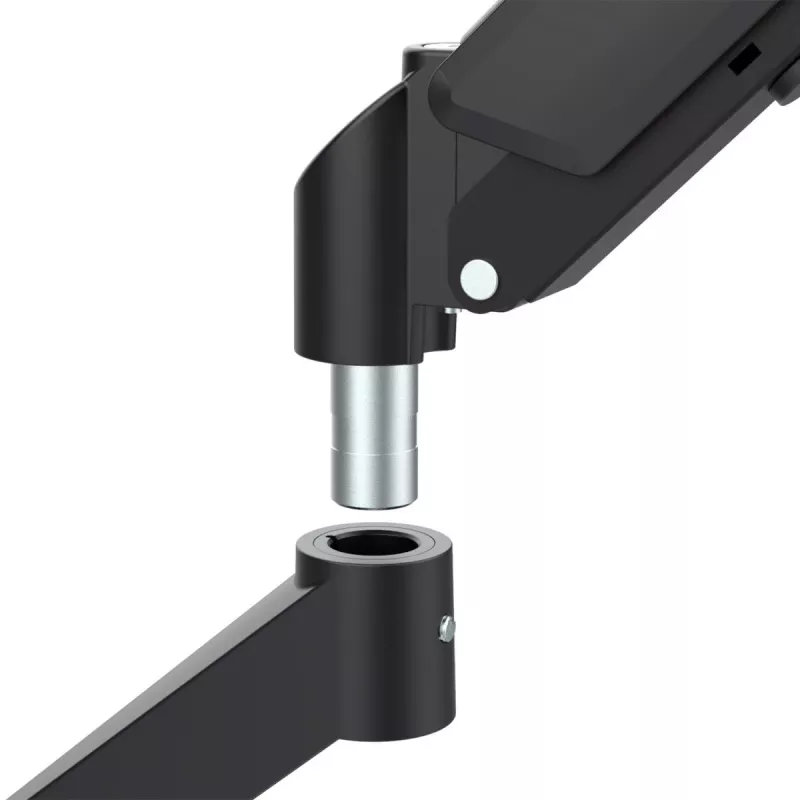 Maclean monitorbeugel, gasveer, 17-32, 2-10kg, zwart, MC-133