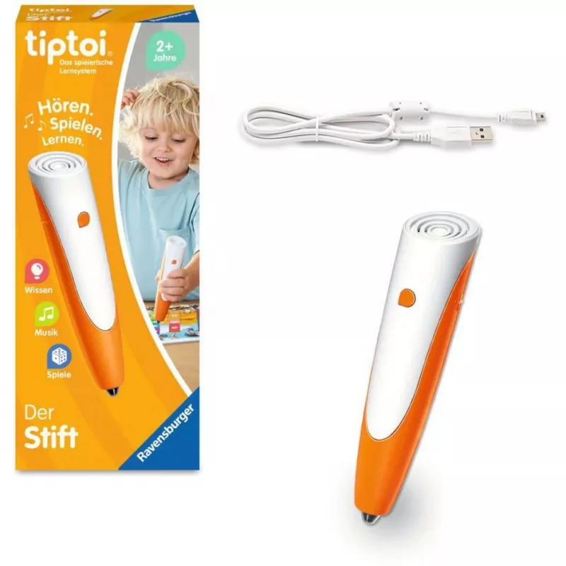 Leerpen Ravensburger tiptoi 00110 oranje wit voor jongens meisjes