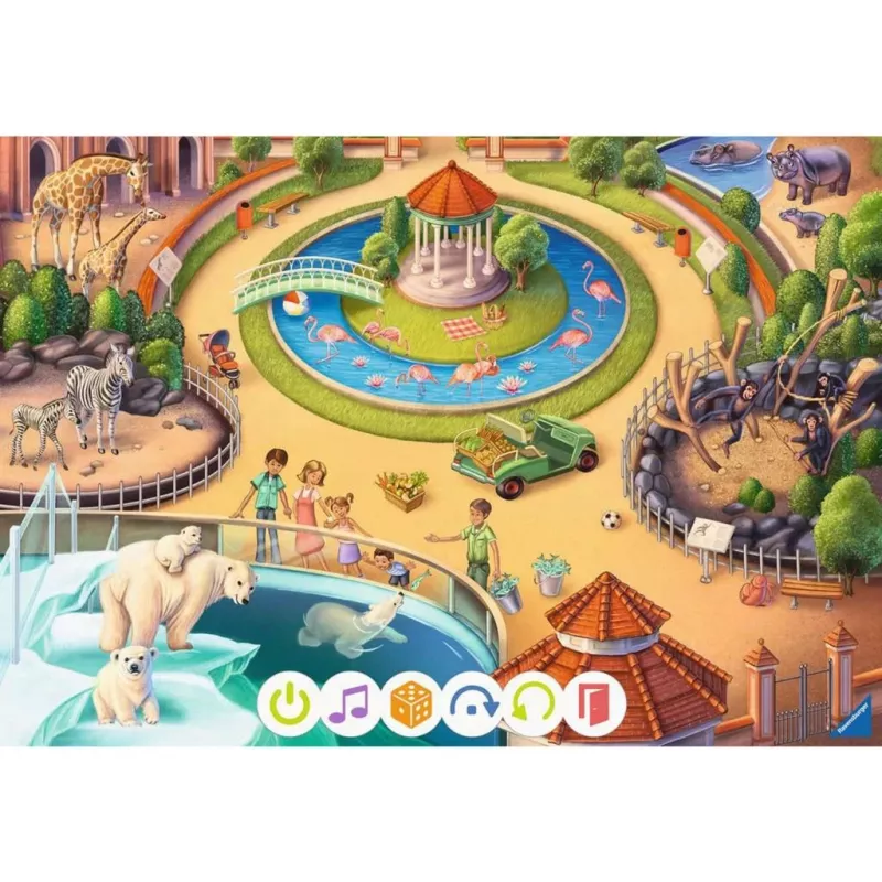 tiptoi puzzel voor jonge ontdekkers: Zoo