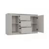 Commode met 2 deuren en 3 laden, kasjmierkleur