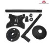 Maclean MC-504A B tv-plafondsteun 23-42 50 - 85 cm 30 kg zwart