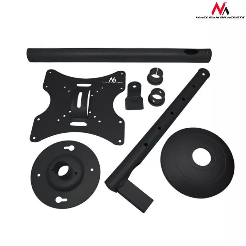 Maclean MC-504A B tv-plafondsteun 23-42 50 - 85 cm 30 kg zwart