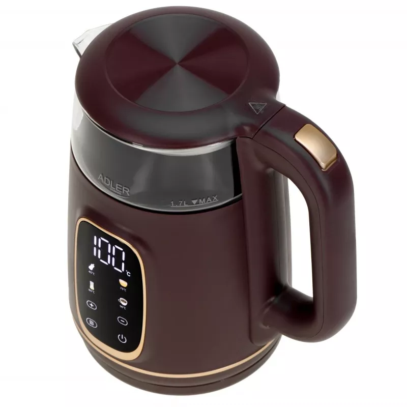 ADLER AD 1305 bordeauxrode waterkoker