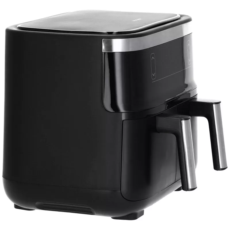 Heteluchtfriteuse Severin FR 2453 Double 3,25 L 2850 W zwart zilver