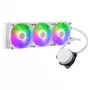 Vloeistofkoelset Cooler Master MasterLiquid 360L Core ARGB wit 12 cm ventilator