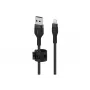 Lightning-kabel 2 m Belkin CAA010BT2MBK USB-C naar Lightning zwart
