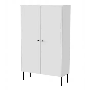 Vitrine cama meble PALAZZO BIS 1000×390×1660 mm wit mat