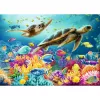 Ravensburger puzzel Blauwe onderwaterwereld 1000 stukjes, jongeren/volwassenen, standaardformaat