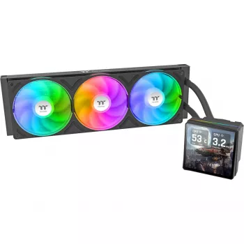 CPU-vloeistofkoeler THERMALTAKE TH360 V3 Ultra ARGB Sync AIO zwart