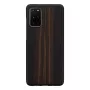 Hoesje voor Samsung Galaxy S20+ — man and wood — ebbenhout zwart