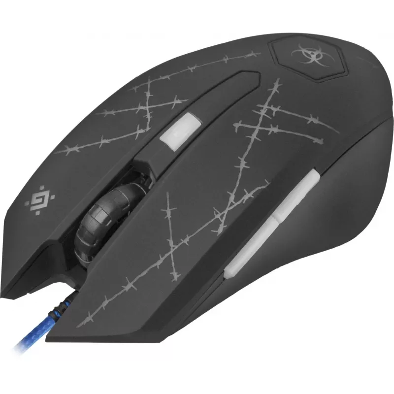 Defender Forced GM-020L muis gaming dubbelhandig USB Type-A optisch 3200 DPI