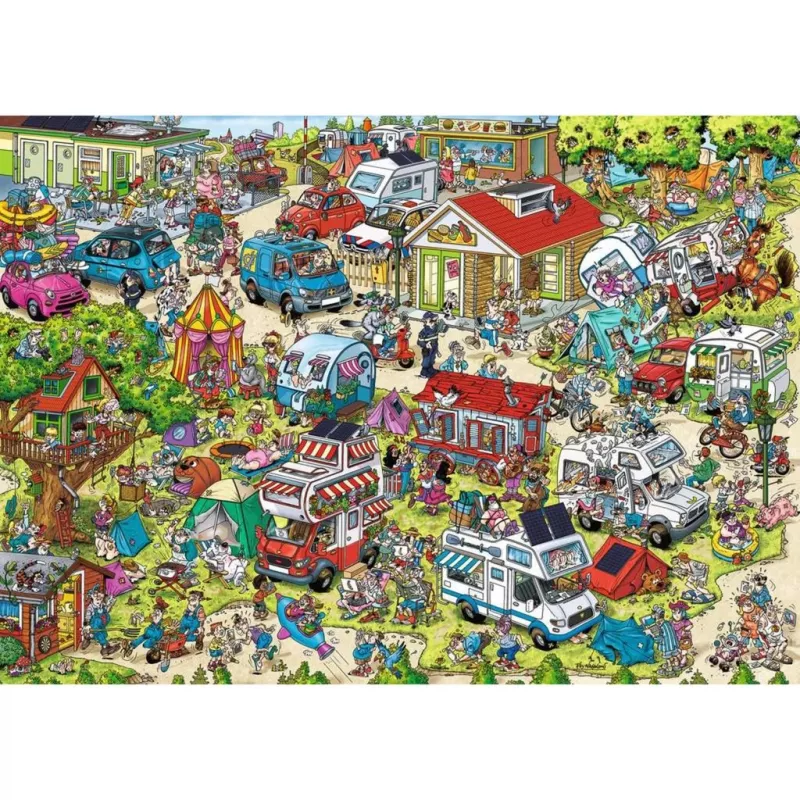 The Campsite, puzzel 1000 stukjes