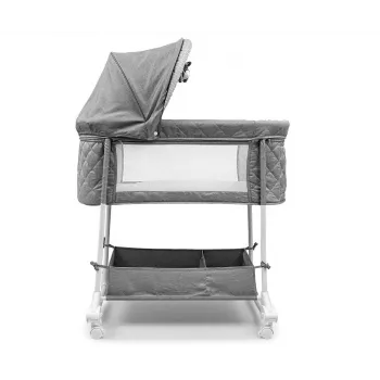 Co-sleeper milly mally Dream On Stone 5431 met in hoogte verstelbare functie en zacht matras
