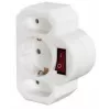 6 stekkeradapters Type F