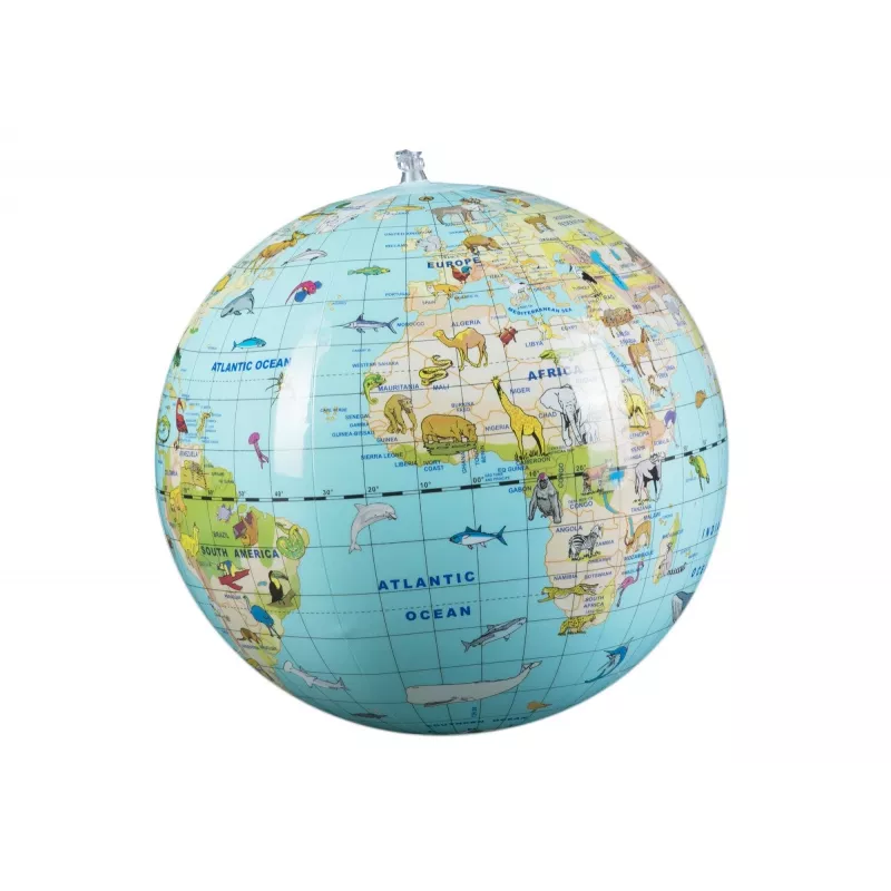 Caly opblaasbare globe dieren 30 cm
