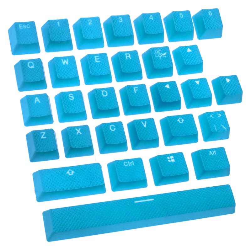 Ducky DKSA31-USRDBNNO1 blauwe rubberen keycap-set