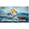 Plastic model German Submarine T.IX C/40 1/144
