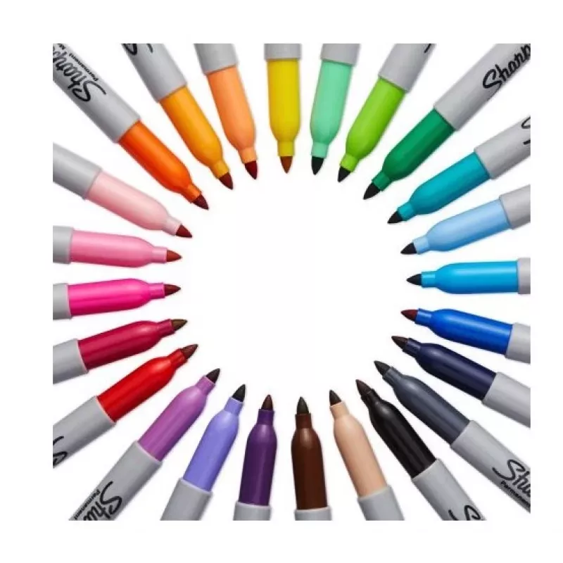 Sharpie fijnmarker 18 stuks fijne punt veelkleurig