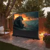 Draagbaar projectiescherm MACLEAN MC-964 100 inch 16:9
