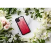 Smartphonehoesje iKins voor iPhone 11 Pro Max – pink lake met zwarte rand