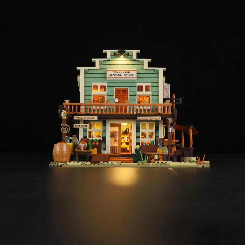 Gemengde winkel, constructiespeelgoed