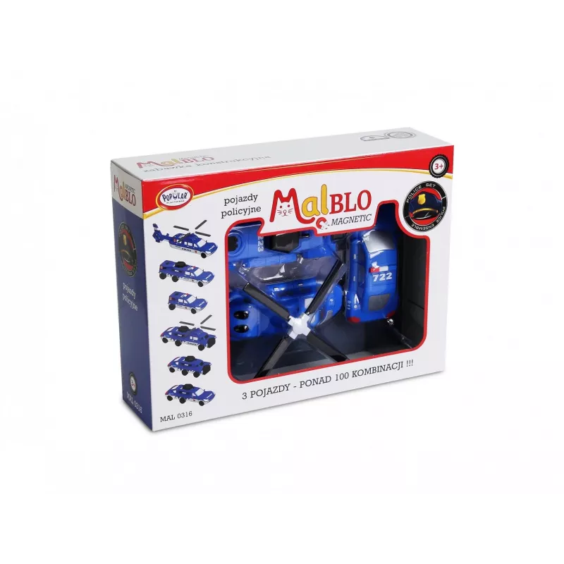 Voertuigset Popular Playthings Mix or Match Vehicles Police
