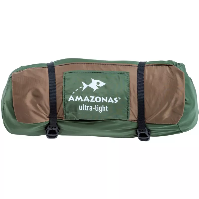 Adventure Moskito Hammock Thermo AZ-1030430, campinghangmat groen/bruin