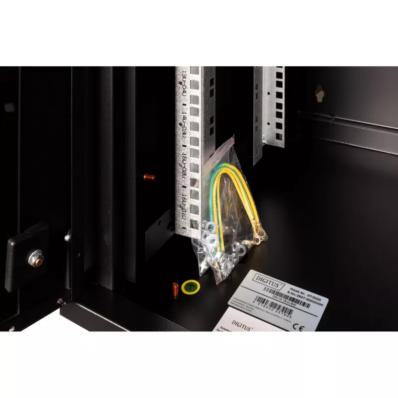 Wandmontagerack Digitus DN-19 16-U-SW