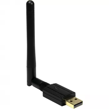 USB-WLAN-/Bluetooth-adapter INTER-TECH EP-119, Wi-Fi 5 (802.11ac) dualband 600 Mbit/s