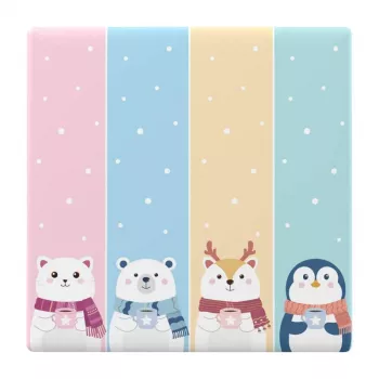 Decoratieve afdekking Sonoff T5-4C-86-cartoon voor touch-schakelaar – decoratieve plaat voor Sonoff T5-serie