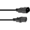 Netkabel-verlenging Omnitronic koudapparaat 3x1,0 mm², 3 m lengte