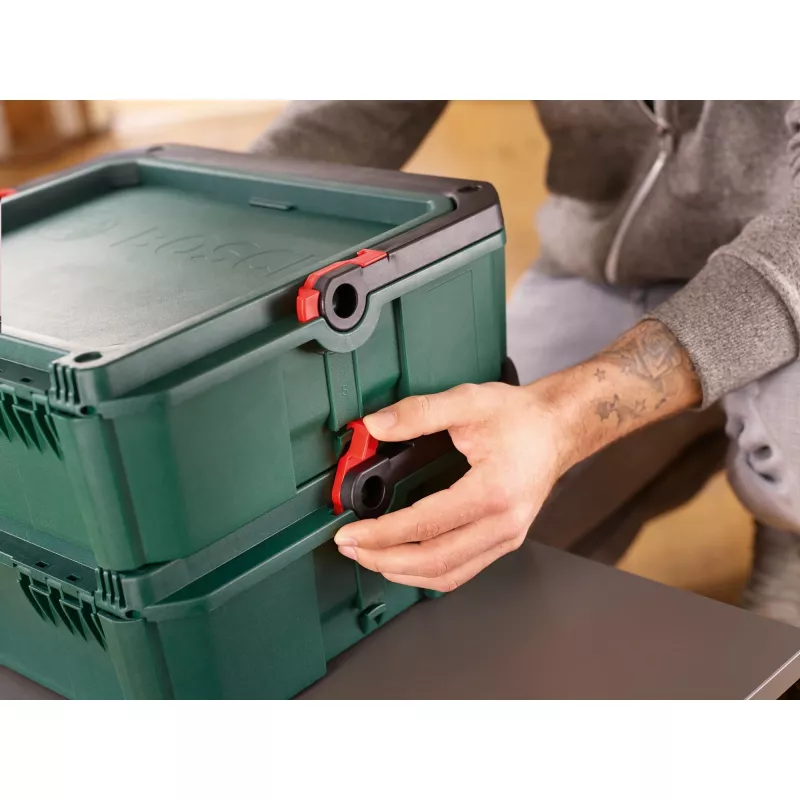 Bosch SystemBox opbergbox rechthoekig polypropyleen (PP) zwart, groen