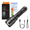 Zaklamp Supfire C8-H — 1200 lm, USB-oplaadbaar, 250 m bereik