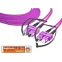 Lightwin LDP-50 SC-SC 3.0 OM4 glasvezelkabel 3 m magenta (LDP-50 SC-SC 3.0 OM4)