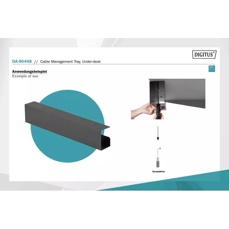 Digitus kabelmanagementgoot