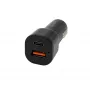 Autolader SBOX CC-038 38W zwart — dual-USB-voeding voor voertuigen