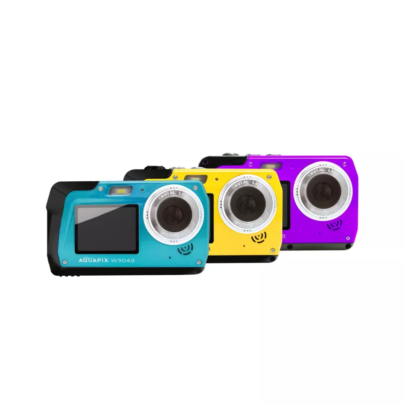 Compacte waterdichte camera EASYPIX Aquapix W3048-V 12MP, 4x digitale zoom