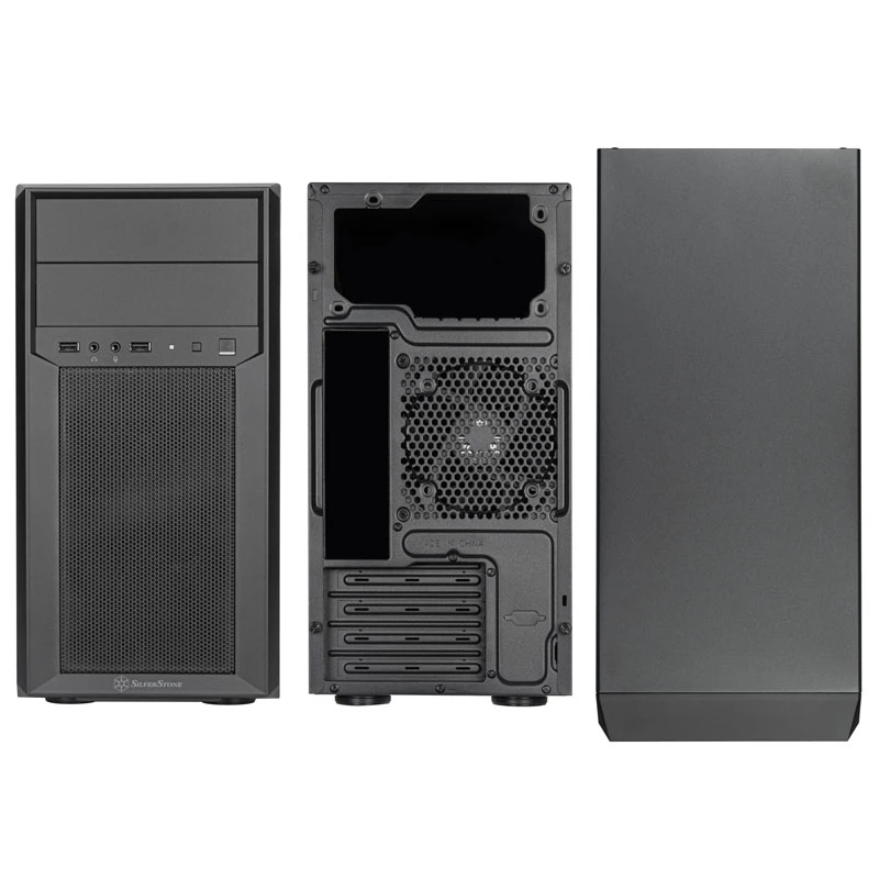 Silverstone SST-FA313-B micro-ATX behuizing (SST-FA313-B)
