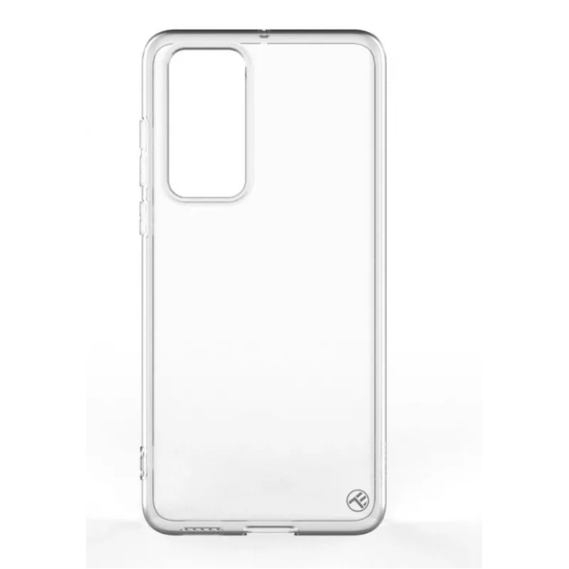 Siliconen beschermhoes Tellur voor Huawei P40, transparant