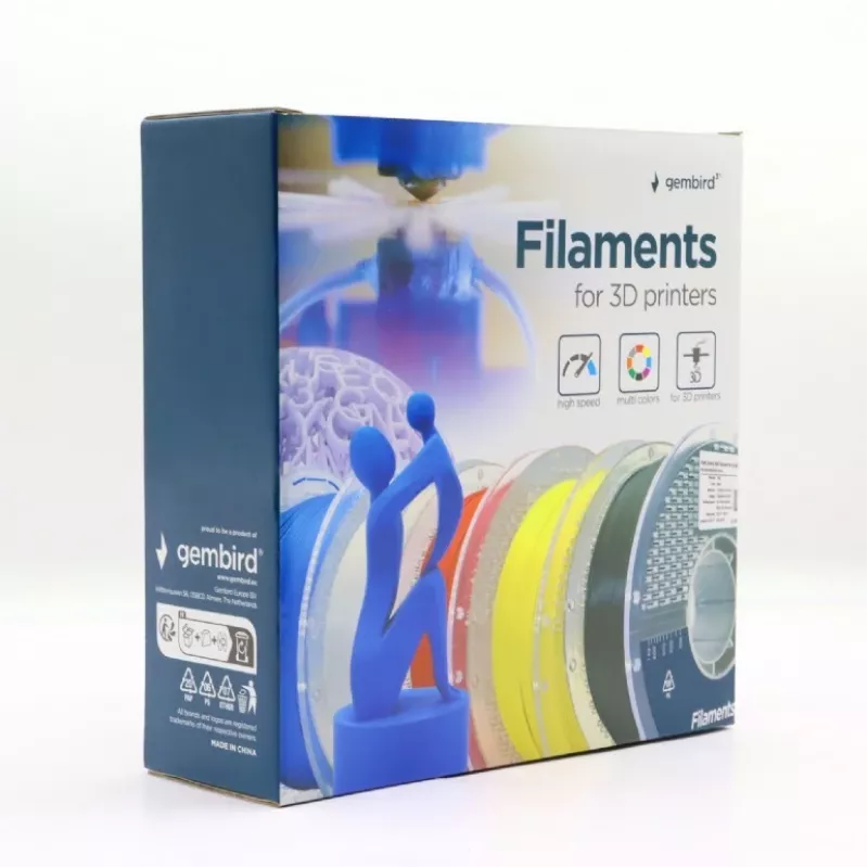 GEMBIRD ABS 3D-printfilament 1,75 mm rood 1 kg