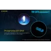 Nitecore TIKI GITD BLUE zaklamp, T-serie, 300 lumen
