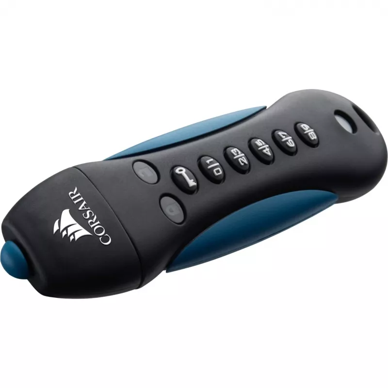 CORSAIR Flash Padlock 3 128 GB veilige USB 3.0-flashdrive met toetsenpaneel veilige 256-bit hardware-AES-versleuteling