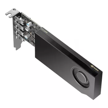 PNY NVIDIA RTX A1000 - grafische kaarten - RTX A1000 - 8GB GDDR6 - PCIe 4.0 x8 low-profile - 4 x Mini DisplayPort (VCNRTXA1000-PL)