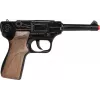 Metalen speelgoedpolitierevolver Gonher 8-schots, metalen constructie, model 258441