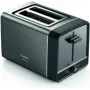 Bosch TAT5P425DE toaster 2 sneetjes 970 W antraciet, zwart