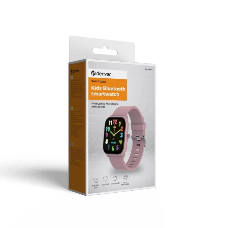 Smartwatch BT voor kinderen Denver SWK-120RO roze